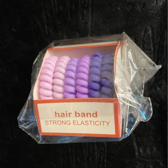 Purple Hair Coils (Brand New!) 💜✨ - Picture 2 of 3